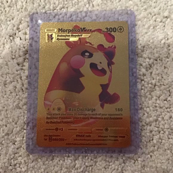 morpeko vmax pokemon card Pokémon Morpeko VMAX 080/202 Ultra Rare Sword & Shield Collectible Card  Singles : Amazon.ie: Toys & Games main image 0